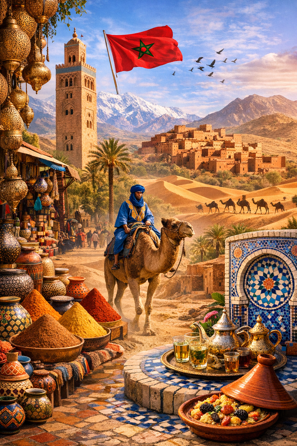 Maroc, le royaume chérifien